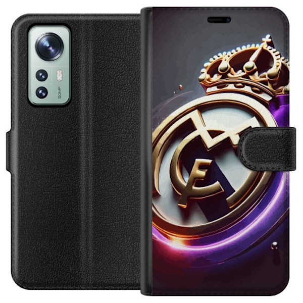 Xiaomi 12 Lompakkokotelo Real Madrid CF