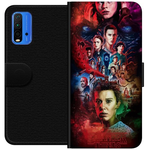 Xiaomi Redmi Note 9 4G Lommeboketui Stranger Things