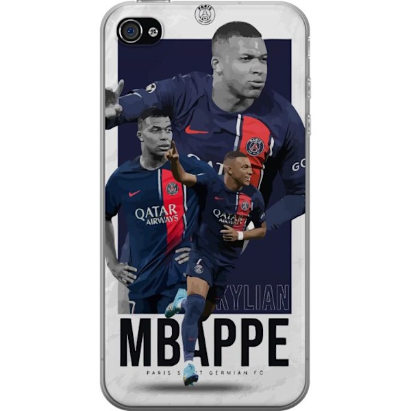 Apple iPhone 4s Gennemsigtig cover Kylian Mbappé