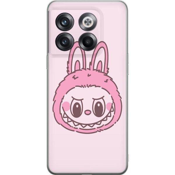 OnePlus 10T Läpinäkyvä kuori Labubu Eläinradan Bunny-versio