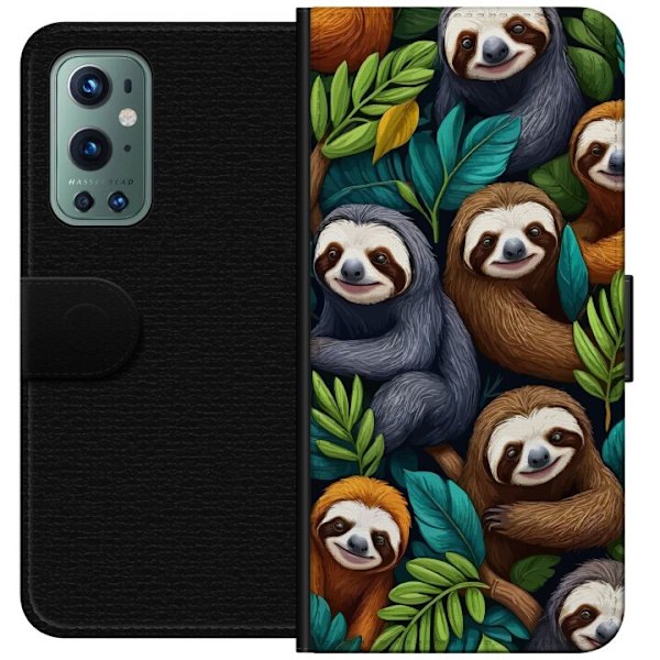 OnePlus 9 Pro Lompakkokotelo Sengångarstil - rentoutunut muot