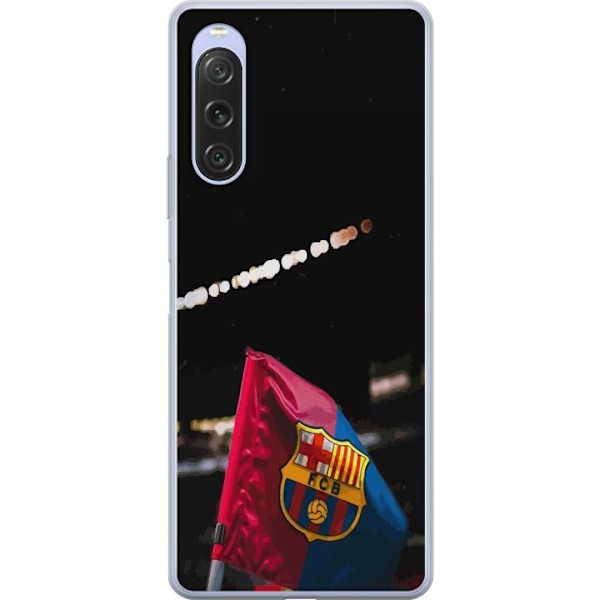 Sony Xperia 10 V Genomskinligt Skal FCB Barcelona