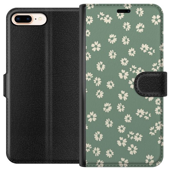 Apple iPhone 7 Plus Plånboksfodral Blomsterdröm – färggla