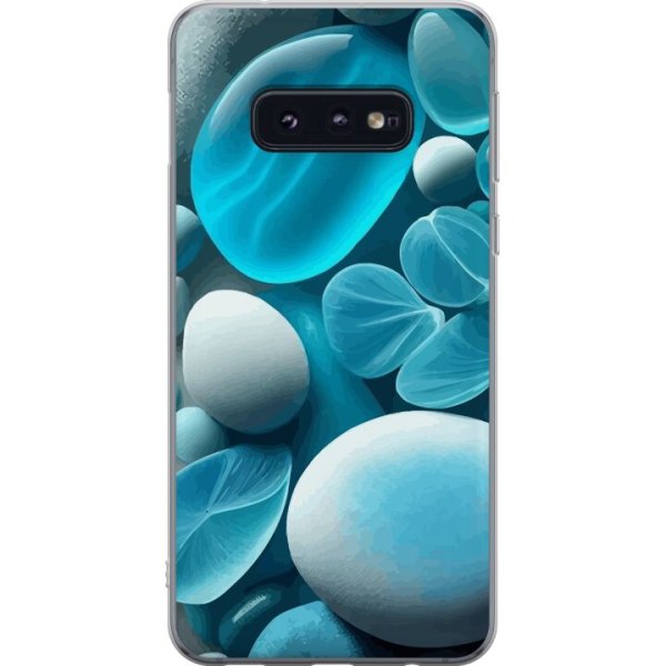 Samsung Galaxy S10e Genomskinligt Skal Glasstenar