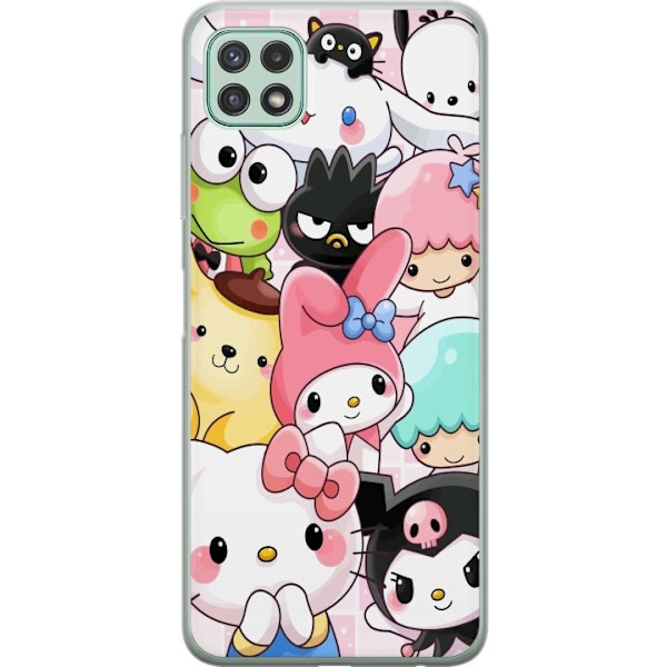 Samsung Galaxy A22 5G Gjennomsiktig deksel Kawaii Sanrio Crew