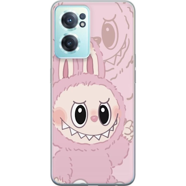 OnePlus Nord CE 2 5G Genomskinligt Skal Labubu Floral Freak – Blommigt monster i vintage-stil