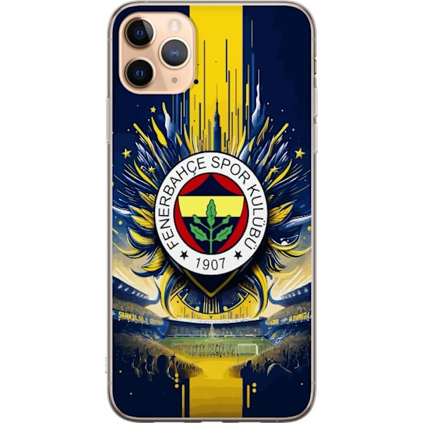 Apple iPhone 11 Pro Max Läpinäkyvä kuori Fenerbahçe SK