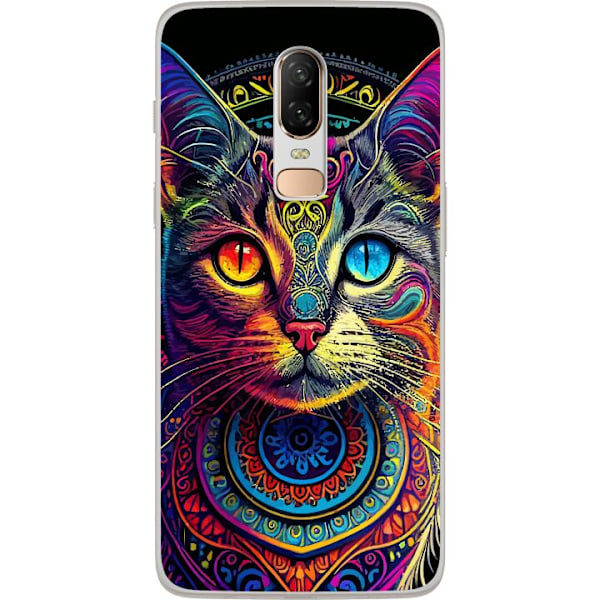 OnePlus 6 Gennemsigtig cover Kat