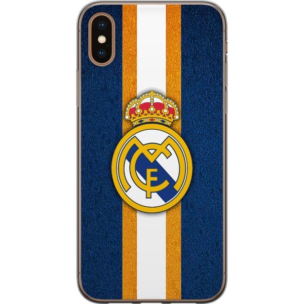 Kompatibelt Mobildeksel til Apple iPhone X Real Madrid CF