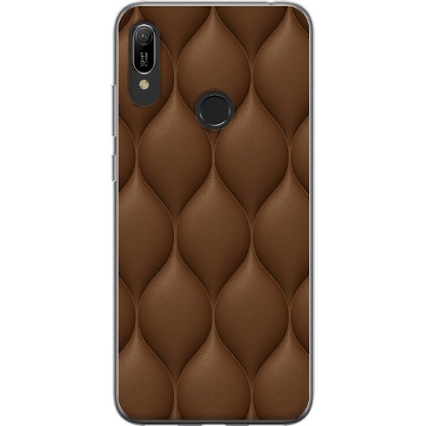 Huawei Y6 (2019) Genomskinligt Skal Cocoa Scales