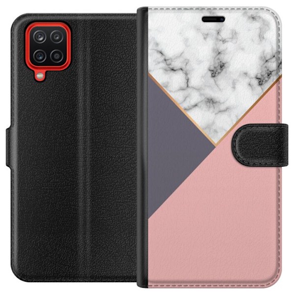 Samsung Galaxy A12 Lommeboketui Marmor Kutt