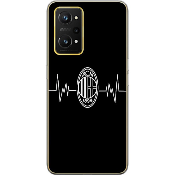 Realme GT Neo 3T Gjennomsiktig deksel AC Milan