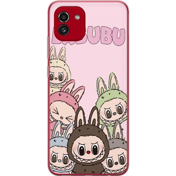Samsung Galaxy A03 Läpinäkyvä kuori Labubu Classics