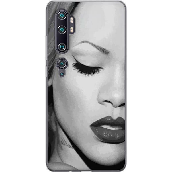 Xiaomi Mi Note 10 Pro Genomskinligt Skal Rihanna – Aesthetic