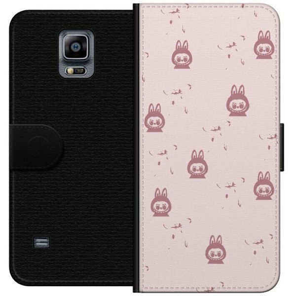 Samsung Galaxy Note 4 Tegnebogsetui Labubu Neon Pop - Neonfarv