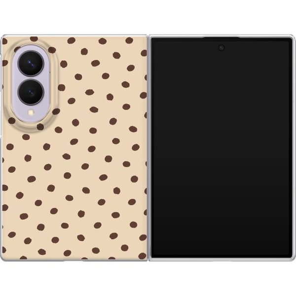 Kompatibelt Mobildeksel til Samsung Galaxy Z Fold8 Beige latteflekker beige