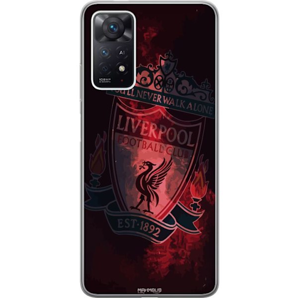 Xiaomi Redmi Note 11 Pro Genomskinligt Skal Liverpool