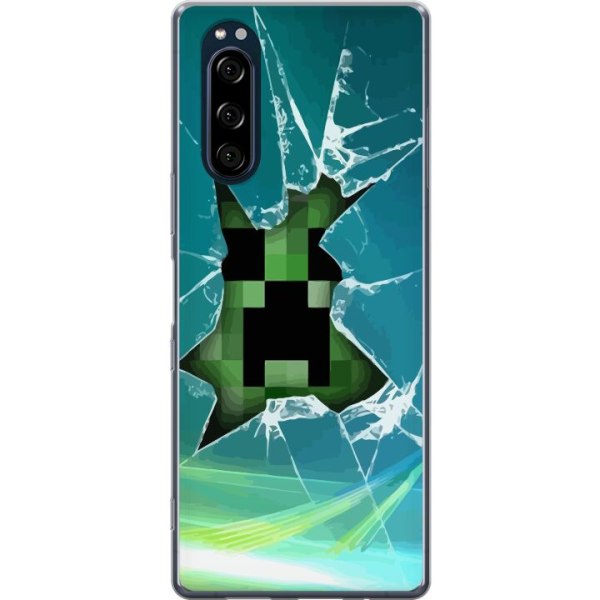Sony Xperia 5 Gennemsigtig cover Minecraft