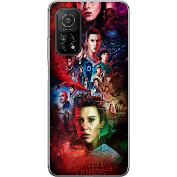 Xiaomi Mi 10T 5G Gjennomsiktig deksel Stranger Things