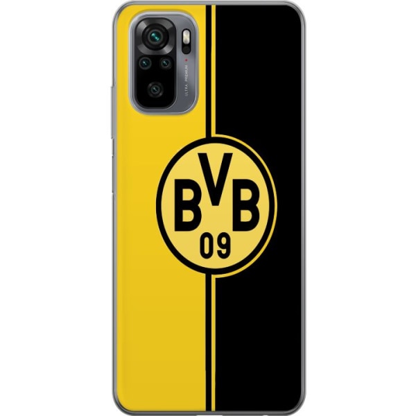 Xiaomi Redmi Note 10 Läpinäkyvä kuori Borussia Dortmund