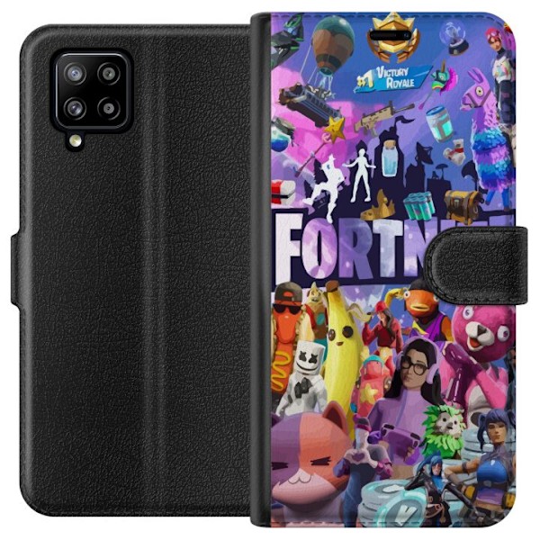 Samsung Galaxy A42 5G Plånboksfodral Fortnite Skins Emotes Ba