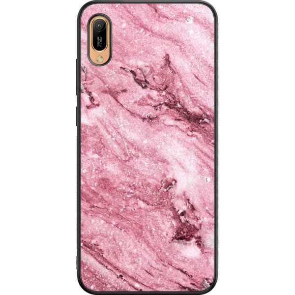 Huawei Y6 (2019) Sort cover Rosa