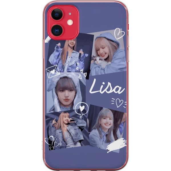 Apple iPhone 11 Läpinäkyvä kuori Lisa Blackpink – Aesthet