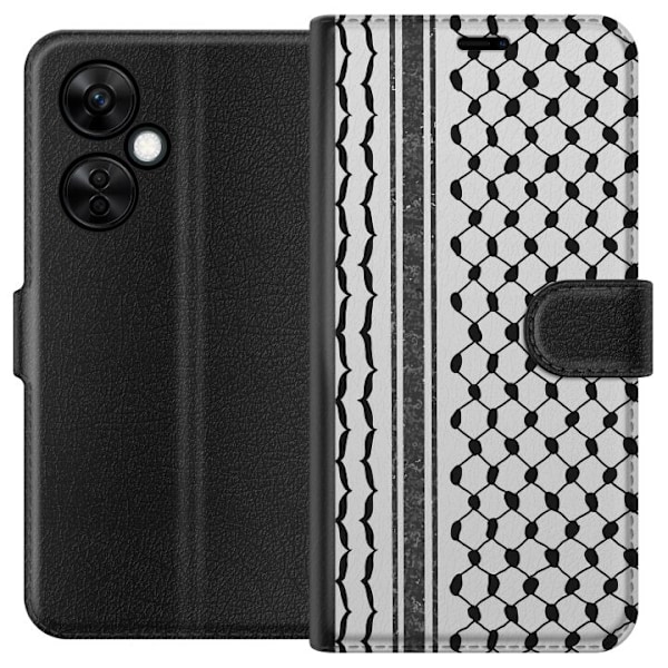 OnePlus Nord CE 3 Lite Lompakkokotelo Palestiinalainen kuvio -
