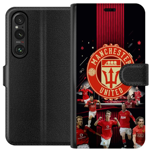 Sony Xperia 1 VI Tegnebogsetui Manchester United F.C.