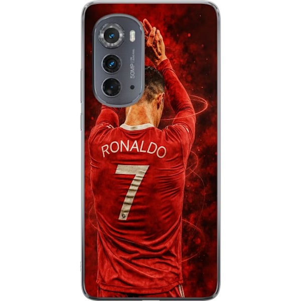 Motorola Edge (2022) Läpinäkyvä kuori Ronaldo