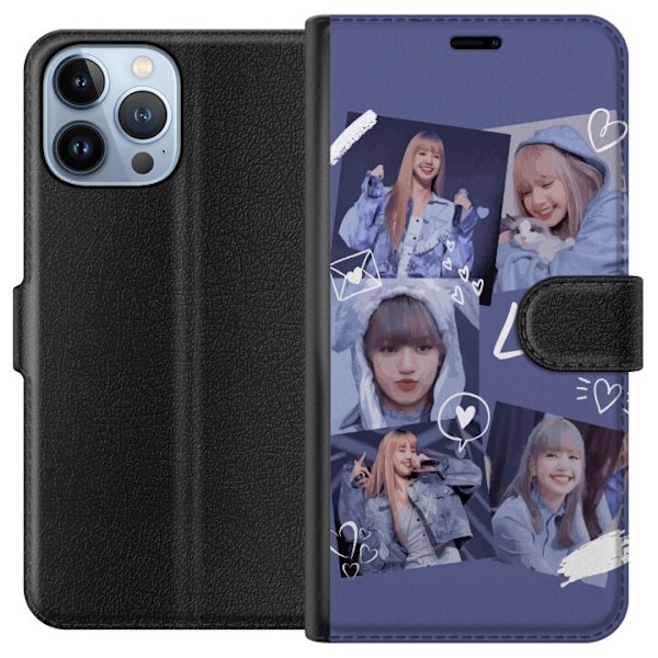 Apple iPhone 13 Pro Max Tegnebogsetui Lisa Blackpink – Aesth