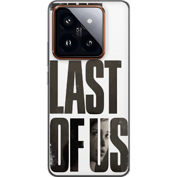 Xiaomi 14 Pro Läpinäkyvä kuori The Last of Us Ellie Joel Apokalypsi Clickers TV-sarja Fanart Dystopia Pelimotiivi