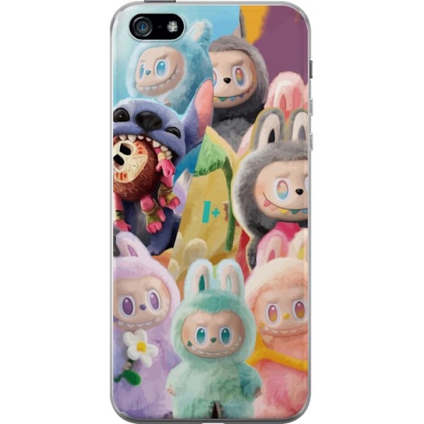 Apple iPhone 5 Läpinäkyvä kuori iso