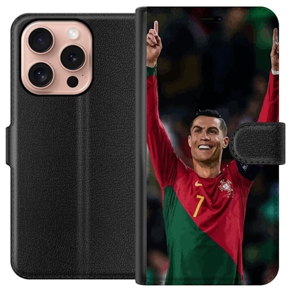 Apple iPhone 16 Pro Lommeboketui Cristiano Ronaldo (Portugal)