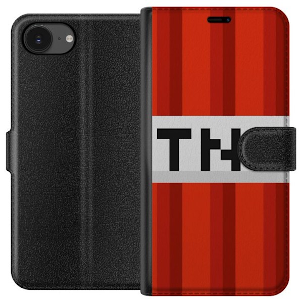 Apple iPhone 16e Lompakkokotelo Minecraft TNT