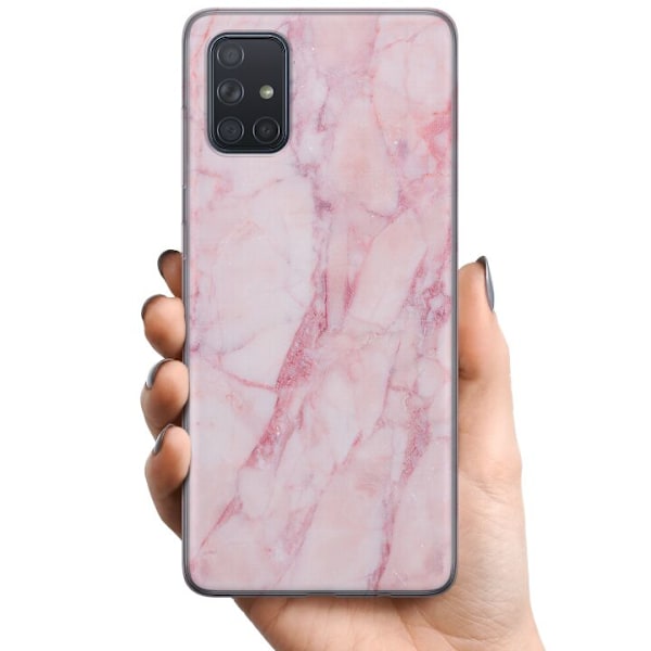Samsung Galaxy A71 TPU Mobilcover Marmor