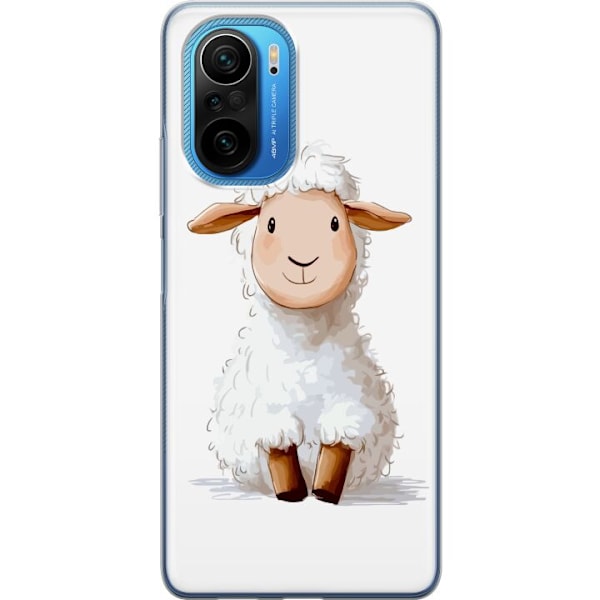 Xiaomi Poco F3 Läpinäkyvä kuori Suloinen Lammas - lasten ja vauvan tuotteita sarjakuvatyyliin