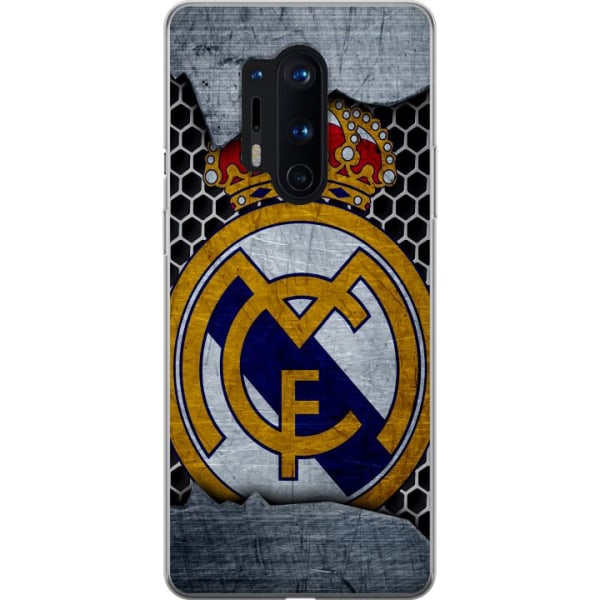 OnePlus 8 Pro Läpinäkyvä kuori Real Madrid