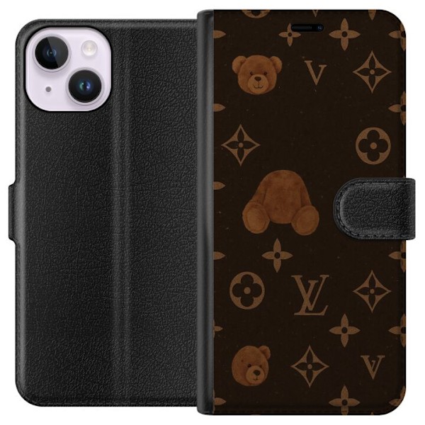 Apple iPhone 14 Plånboksfodral Plush Luxe