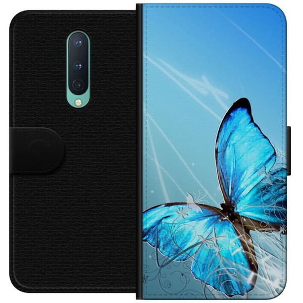 Kompatibel Tegnebogsetui til OnePlus 8 Sommerfugl