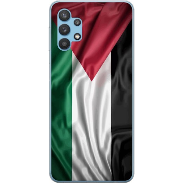 Samsung Galaxy A32 5G Gjennomsiktig deksel Palestinaflagget