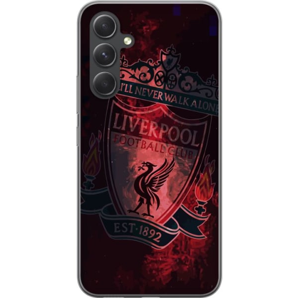 Samsung Galaxy S24 Läpinäkyvä kuori Liverpool