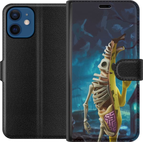 Kompatibelt Lommeboketui til Apple iPhone 12 Fortnite - Peely Død