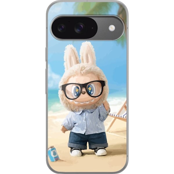Google Pixel 9 Pro Läpinäkyvä kuori Labubu Tummat Unelmat