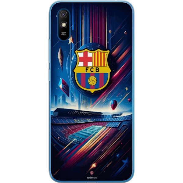 Xiaomi Redmi 9A Genomskinligt Skal FC Barcelona