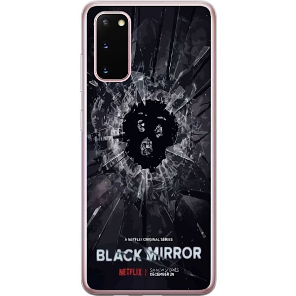 Samsung Galaxy S20 Läpinäkyvä kuori Black Mirror Sci-Fi Net