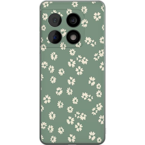 OnePlus 10 Pro Läpinäkyvä kuori Kukkaisunelma - Värikäs Kukkakuvio