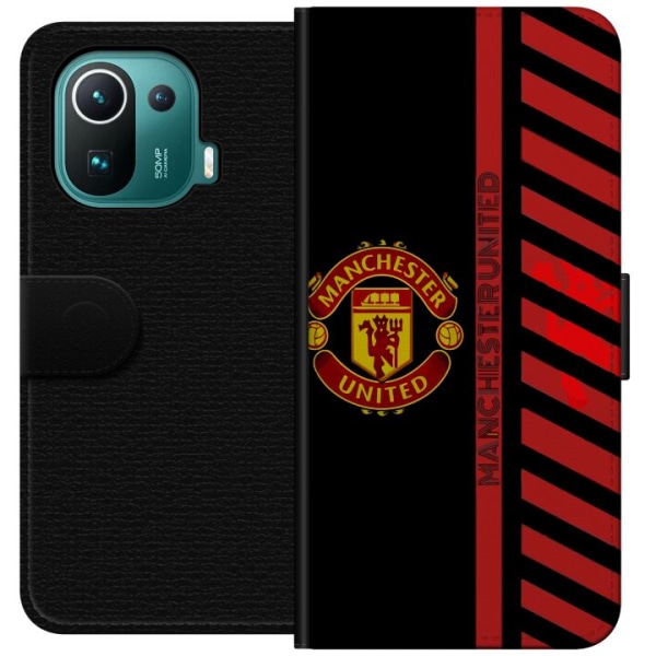 Xiaomi Mi 11 Pro Tegnebogsetui Manchester United