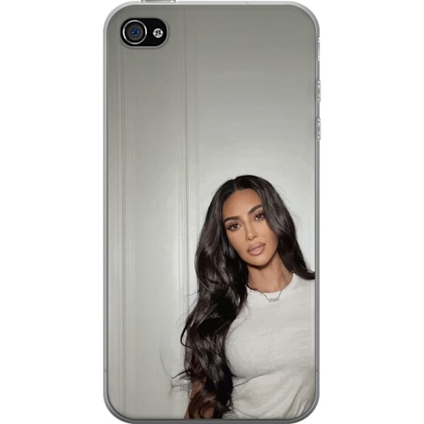 Apple iPhone 4 Gennemsigtig cover Kim Kardashian – Iconic Style Collection
