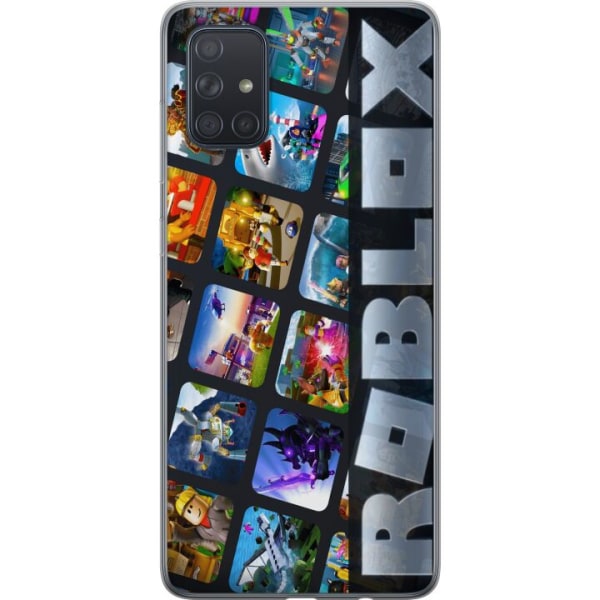 Samsung Galaxy A71 Genomskinligt Skal Roblox